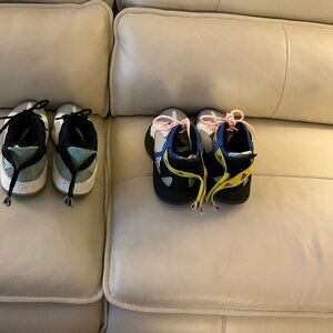 Stylish Kids Sneakers in Blue and Yellow